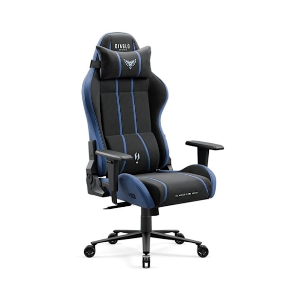 Chaise gaming i tyg Diablo X-One 2.0 Normal Size, Nattblå