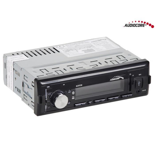 Bilradio - Audiocore - AC9720 - Bluetooth - 25W x 4 - 1 DIN