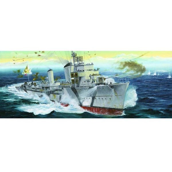 Modellbåt: Tysk jagare Zerstörer Z-30 1942