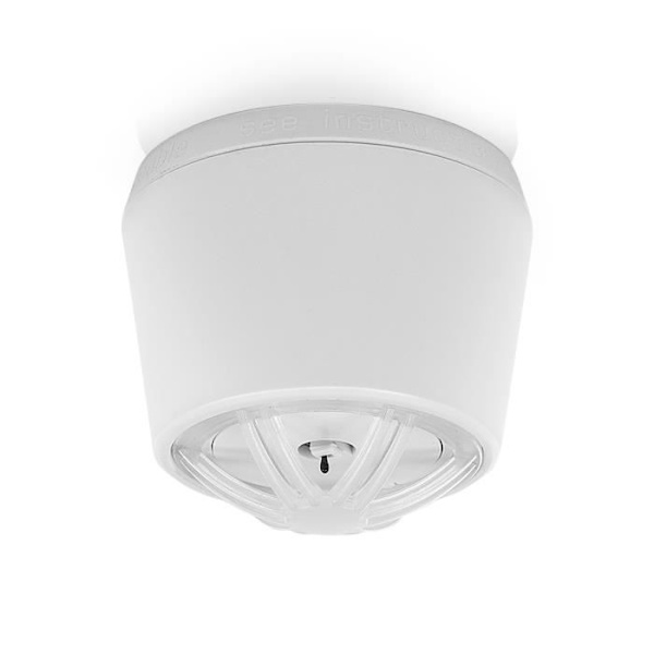 Värmedetektor - Smartwares - FHE-18600 - Trådlös - 54 °C - Ytmonterad Vit