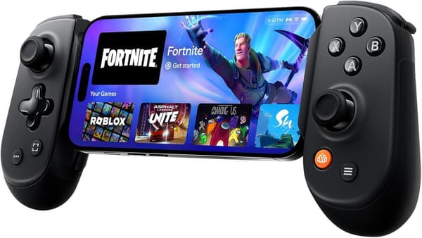 Spelkontroll - Multiplattform - Backbone Pro - Trådlös / USB-C Svart