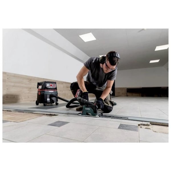 Sladdlös vinkelslip - METABO - WPB 18 LT BL 11-125 - 18 V - 5,5 Ah - Kapning - Metall
