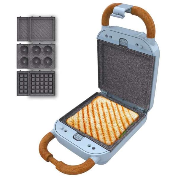 Cecotec Smörgåsgrill Rock'nToast Retro One Blå Blå