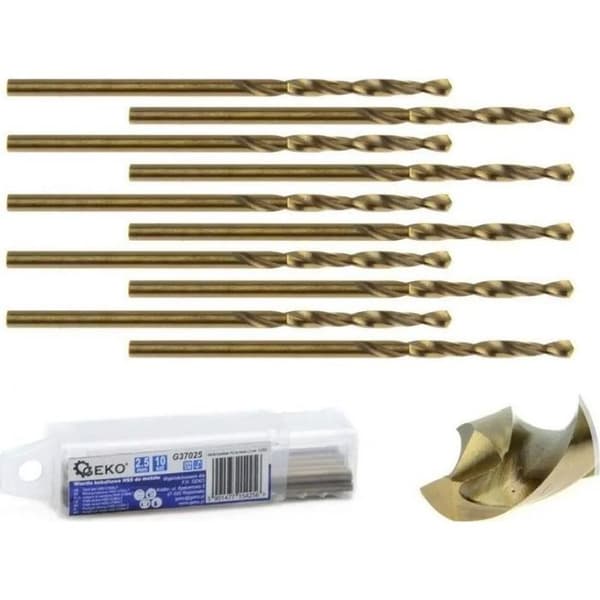 Foret - meche Geko Foret HSS kobolt för metall 9,5 mm (10/210)