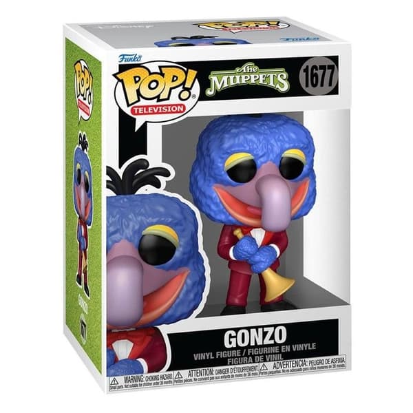 Figurine Funko Pop! | Mupparna | Gonzo röd blå