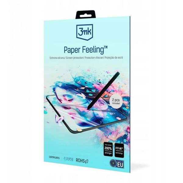 Skyddande skärmskydd 3mk PaperFeeling för Microsoft Surface Pro Copilot+ 12, 2 stycken