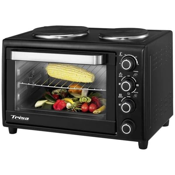 Trisa Bake & Cook Mini-ugn med bakfunktion, timerfunktion
