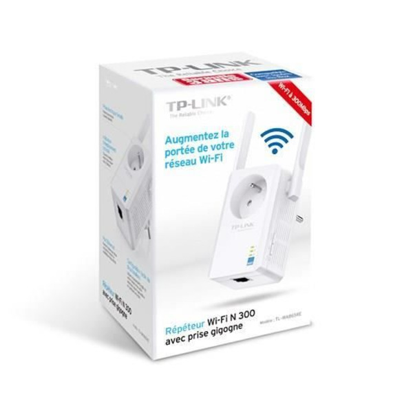 TP-LINK 300 Mbps Wi-Fi N Repeater med utdragbar kontakt -WA865RE