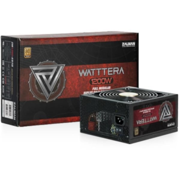 ZALMAN WattTera 1200W (80+ guld) - Modulär PC-strömförsörjning