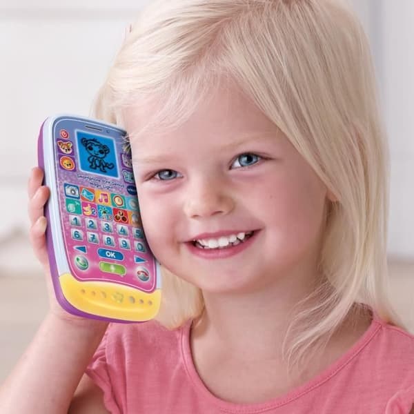 VTECH SMARTPHONE P'TIT GENIUS MAGIC LJUSROSA Ros