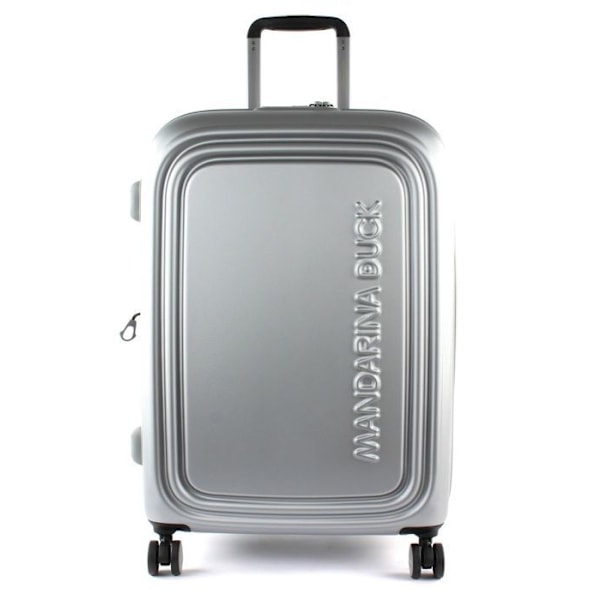 Resväska - MANDARINA DUCK - Logoduck + Trolley M - Grå - 4 hjul - 70,5 l grå