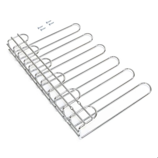Emuca glasställ för Supra-möbler 5 rader, längd 320mm, Stål, Förkromad