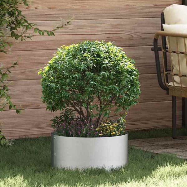 vidaXL Blomkrans 5 st Silver 40 x 40 x 20 cm 873617