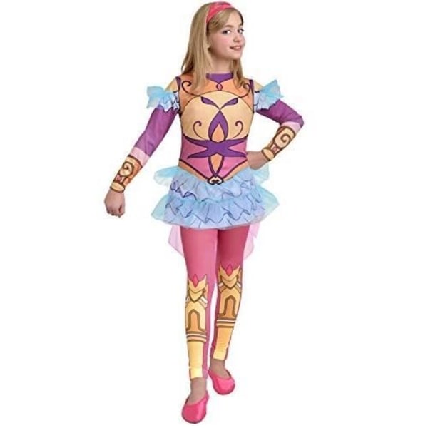 CIAO ROSES CINDERELLA ARMOR REGAL ACADEMY COSTUME FLICKE, 5-TILL 7-ÅR, R