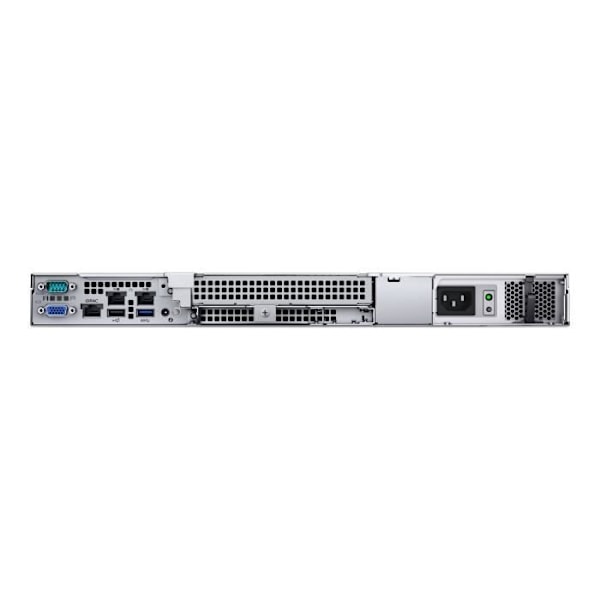 - Dell - Dell PowerEdge R250 - Server - Rackmonterbar - 1U - 1 kanal - 1 x Xeon E-2334 / 3,4 GHz - 16 GB RAM - SAS - hot-swap