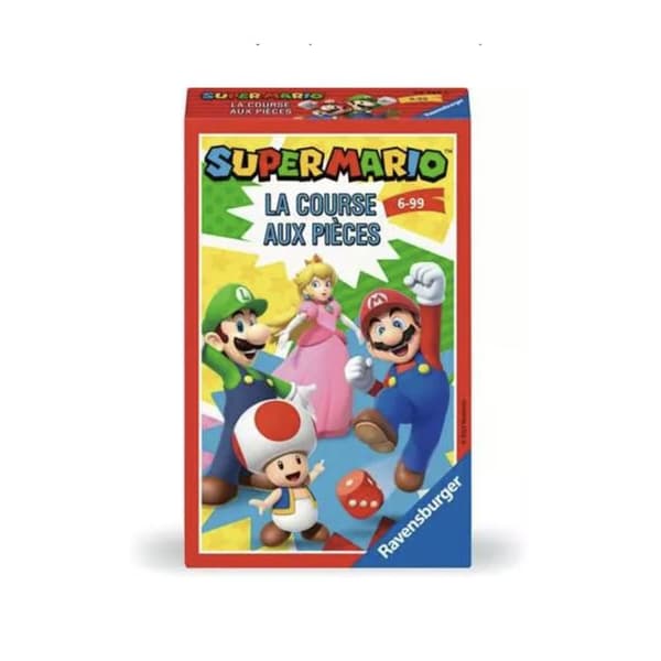 Mini spel - Super Mario myntloppet - Röd