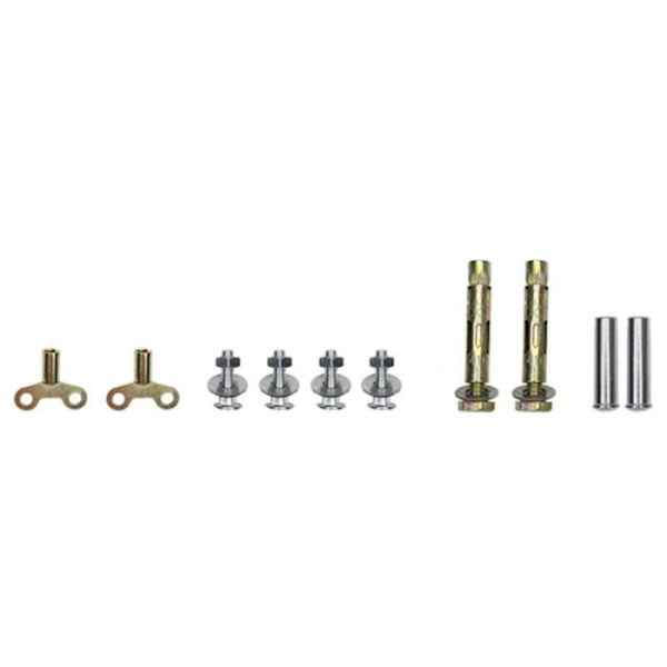 PNI Swing gate automation kit MAB300LR med 2 motorer 40W fjärrkontroller och kontrollpanel
