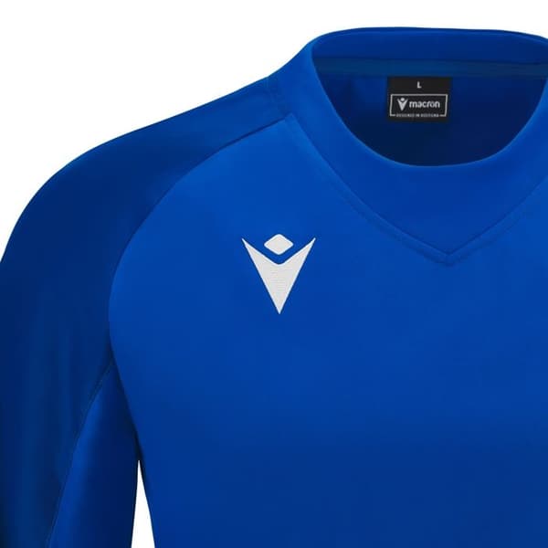 Sweatshirt vindjacka rund hals Macron Denali kungblå/blå S