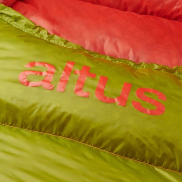 Altus Andes 400 H30 0,4 kg Feather Sovsäck - Temperatur + 10 C | +5 C | 8 C Unisex, Golden Lima, One Size