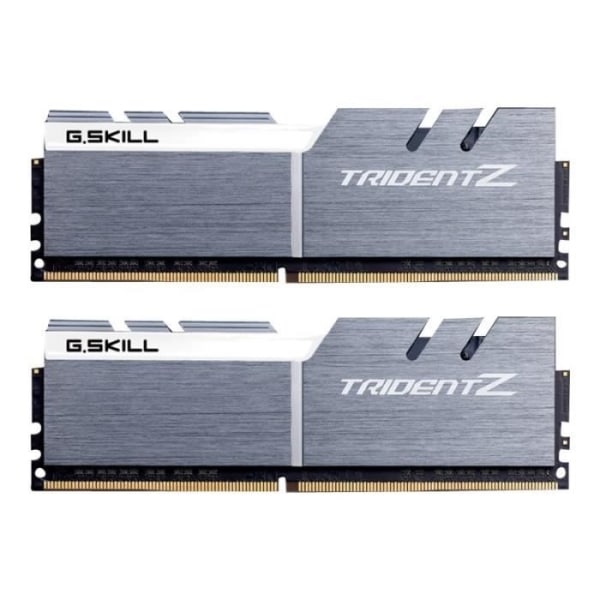 GSKILL RAM PC4-25600 / DDR4 3200 Mhz F4-3200C14D-16GTZSW - DDR4 Enhanced Performance Series - Trident Z