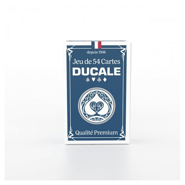 Ducale Origine klassiska spel 54 kort vitt och blått