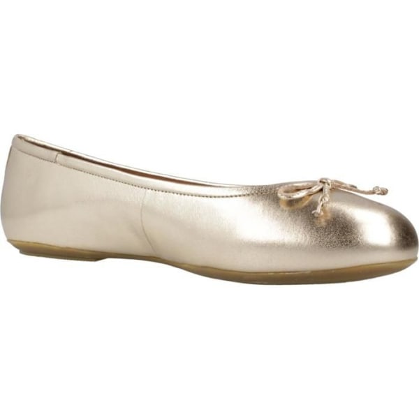 Skor - Geox - D Palmaria H - Guld - 40 EU - Andningsbar - Platt gyllene