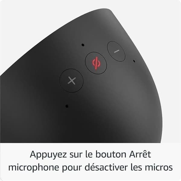 Smartradio - AMAZON - ECHO SPOT - Skärm 2,83" - Vit - Röstassistent Alexa