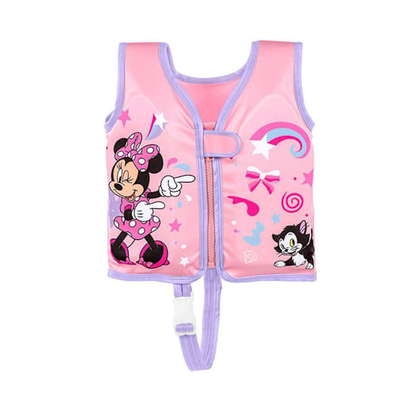 Bestway Minnie Mouse Uppblåsbar Poolväst Rosa Rosa