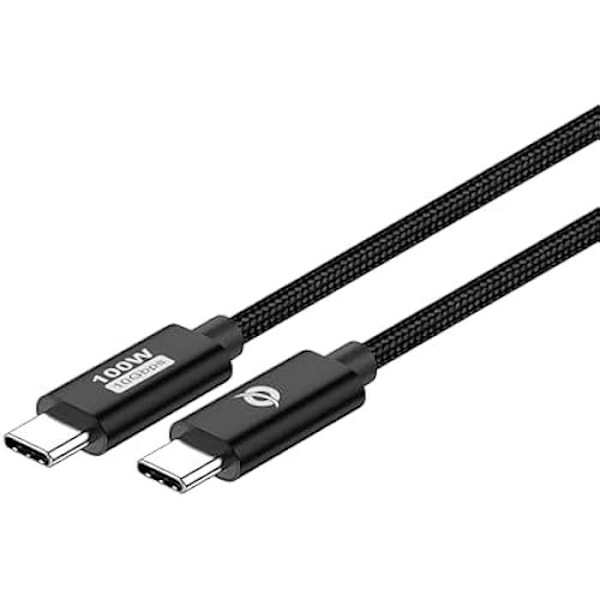 USB-C 3.0-kabel - CONCEPTRONIC - 2,00 m - 5 A - 10 Gbps - Svart