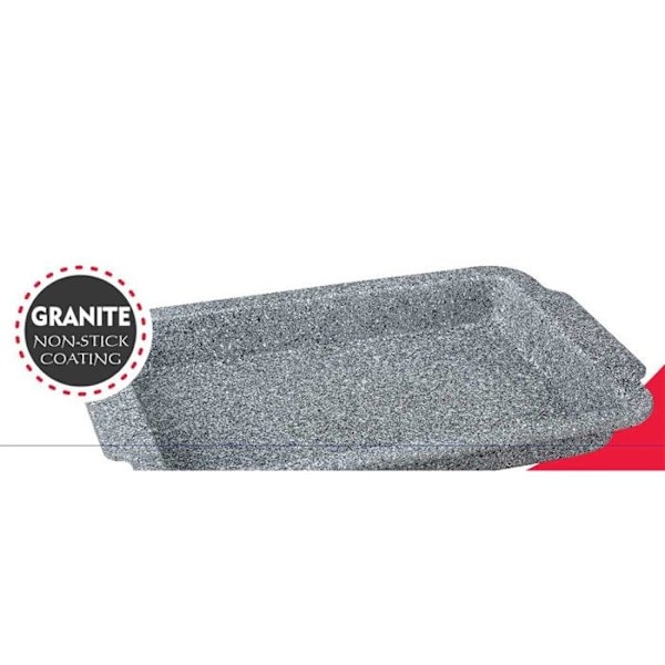 Kakform - KLAUSBERG - KB-7382 - Granit non-stick - 36,5 x 23 x 4,8 cm - Diskmaskin säker Grå