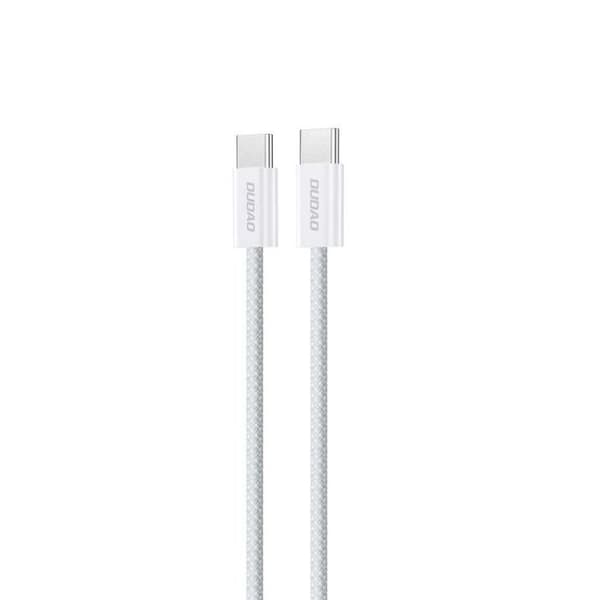 USB-C-kabel - DUDAO - L6C - 2 m - PD 30 W - USB-C till USB-C Vit