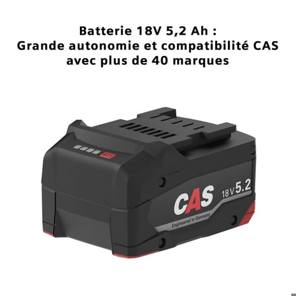 Batteri Li-ion Li-POWER 5,2 Ah - SCANGRIP - 18 V - Verktyg