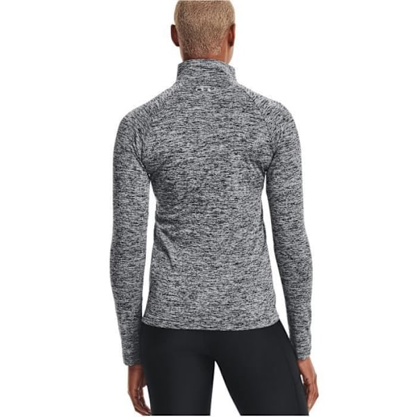 Under Armour W Tech 1-2 Zip Twist 1320128-010, Dam, Grå, Sweatshirts Grå M