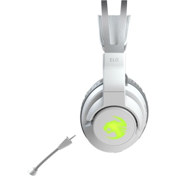 ROCCAT ELO 7.1 Air White Gaming Headset - Trådlös teknologi, Ultralätt komfort
