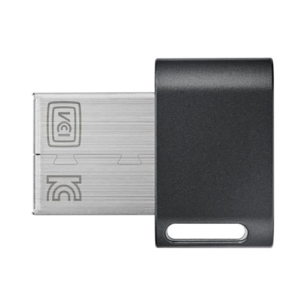 USB-minne - Samsung - FIT Plus - 256 GB - USB 3.1 Gen 1 - Svängbar - Svart, Rostfritt stål