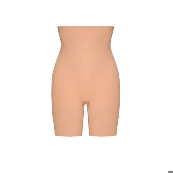 Hög midja kort skulptör dam Bye Bra - honung honung XXL