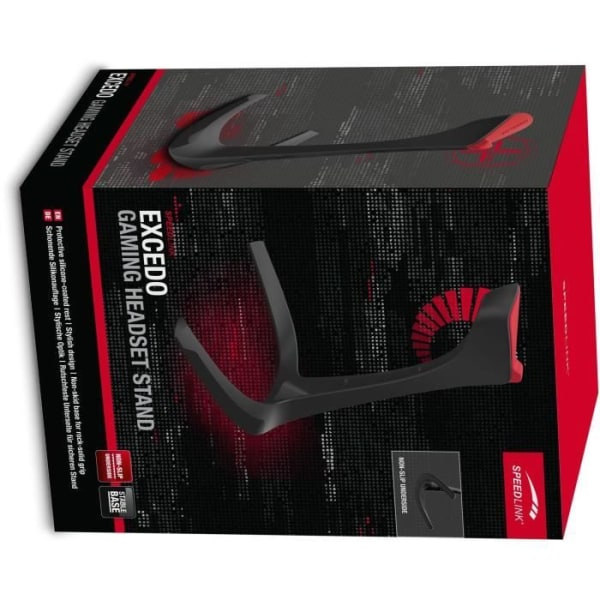 SPEEDLINK Excedo Black Gaming Headset Stand - Headset Base - SPEEDLINK Brand