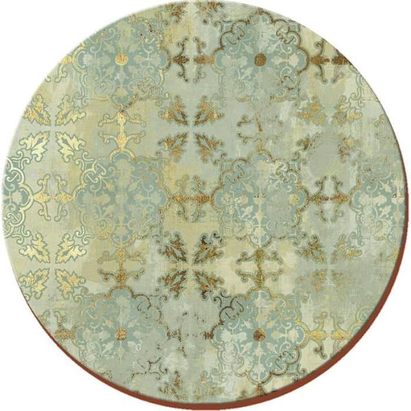 Bordstabletter - Creative Tops - Impressions - 29 cm - Kork - 4 st guld-