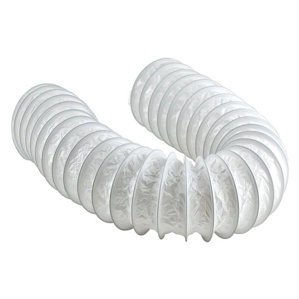 Steinberg14 80mm / 1m Avloppsrör för Luftkonditionering, Torktumlare, Fläkt - Flexibelt PVC-rör