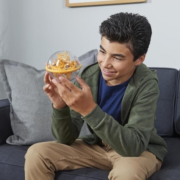 PERPLEXUS - Harry Potter Golden Snitch - 3D-samlarlabyrint 30 hinder - SPIN MASTER Orange
