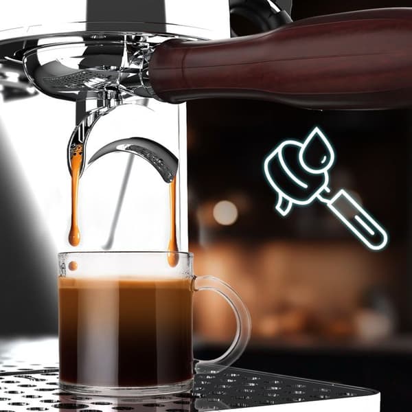 Cecotec Espressomaskin Baristeo Intima. Perfekt krämextraktion med ett förinfusionssystem för en smak.