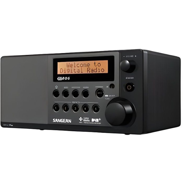 Sangean DDR-31 klockradio - DAB+/FM - Svart