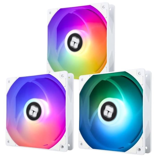 Thermalright TL-C12CW-S X3 CPU-fläkt 120 mm Vit ARGB