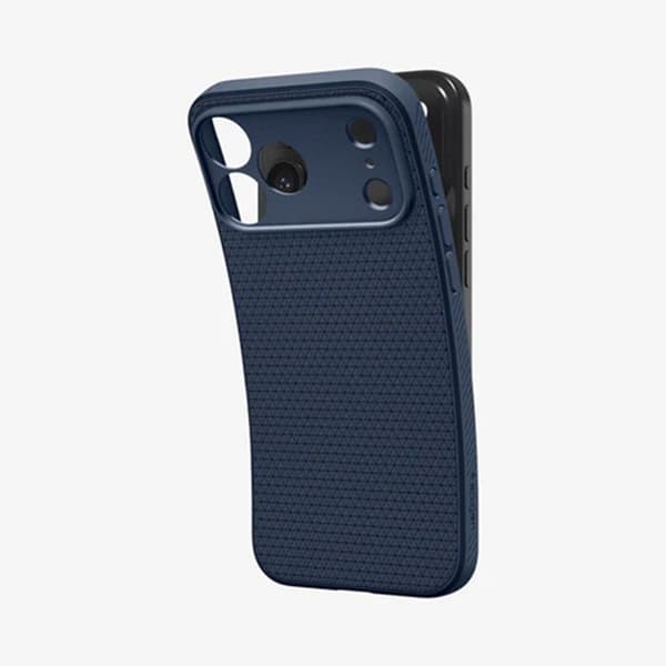 Spigen Coque Liquid Air™ Apple iPhone 17 Pro Max - Marinblå Mörkblå