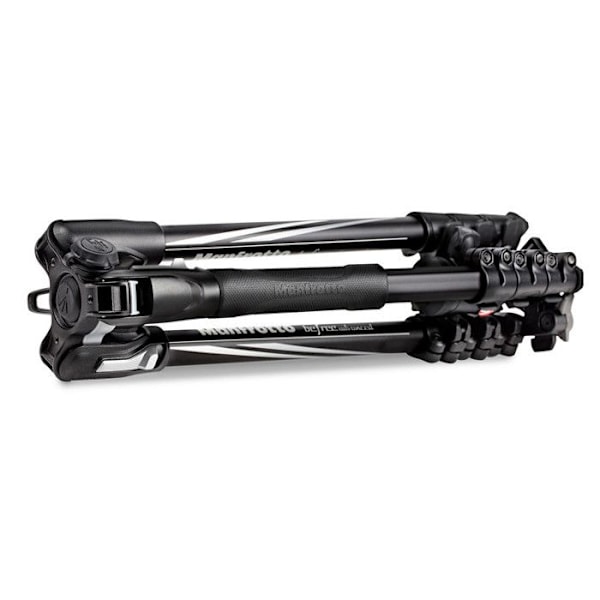 Manfrotto Befree Advanced MKBFRLA4BK-BH Resestativ i aluminium - 4 sektioner - Svart - 8 kg
