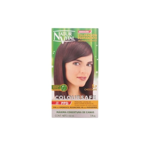 Eau de toilette Naturaleza Y Vida COLOURSAFE permanent nyans #5.7-choklad 150 ml unisex