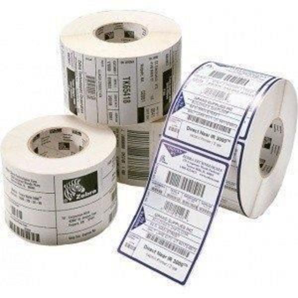 Klebeband - Zebra Technologies - Z-Ultimate 5A - Glänzendes Polyester - 12.7 x 50.8 mm - Vit Vit