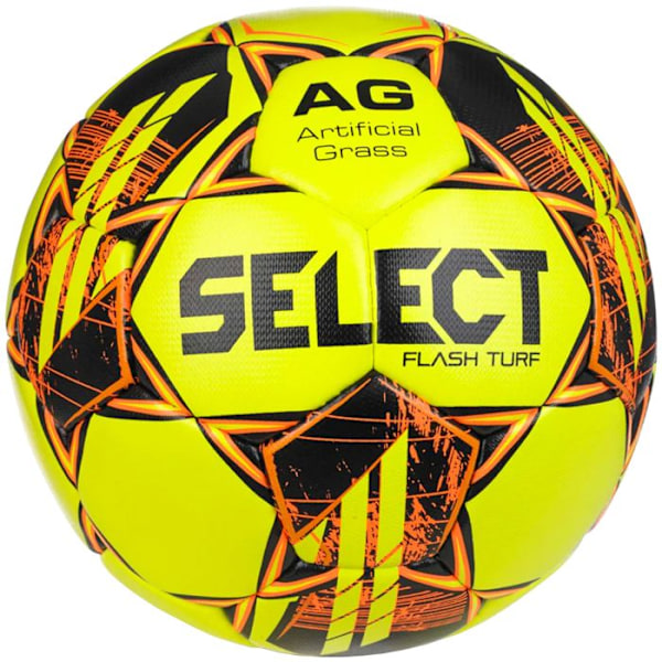 Fotboll - Select - Flash Turf FIFA Basic V23 - Storlek 5 - Syntetiskt läder - Gul Gul 5