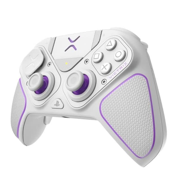 Spelkontroller - Playstation PS5 och PC - Victrix Pro BFG - Trådlös - PDP - Vit Vit