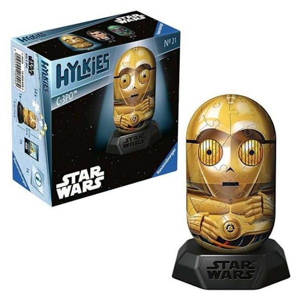 Pussel 3D 54 bitar: Hylkies SW nr 21 - C-3PO